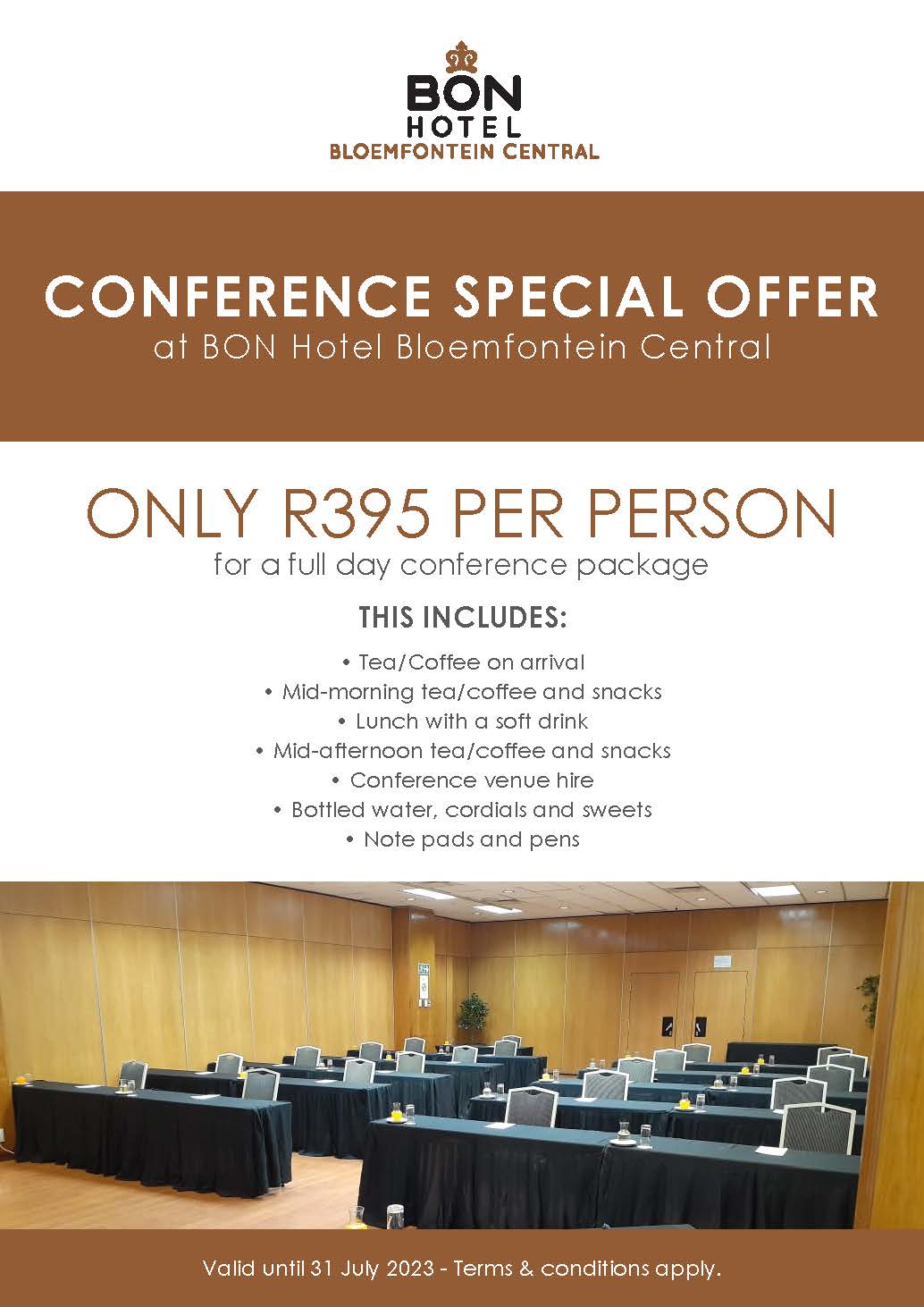 BON Getaway Deal | Conference at | 